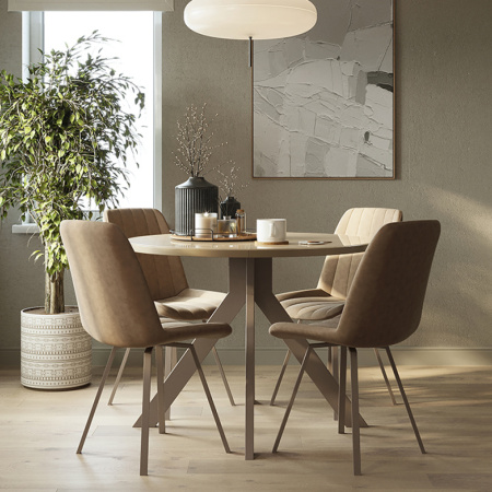 Стул B224-M (B224-m  SD LATTE, LT)